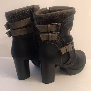 Muk Luks booties. Size 8